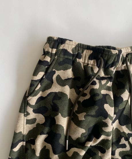 2way barrel pt「camo sweat」#10511（裏起毛）