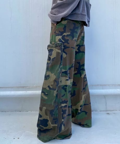 baggy pt「camo pocket」#6352