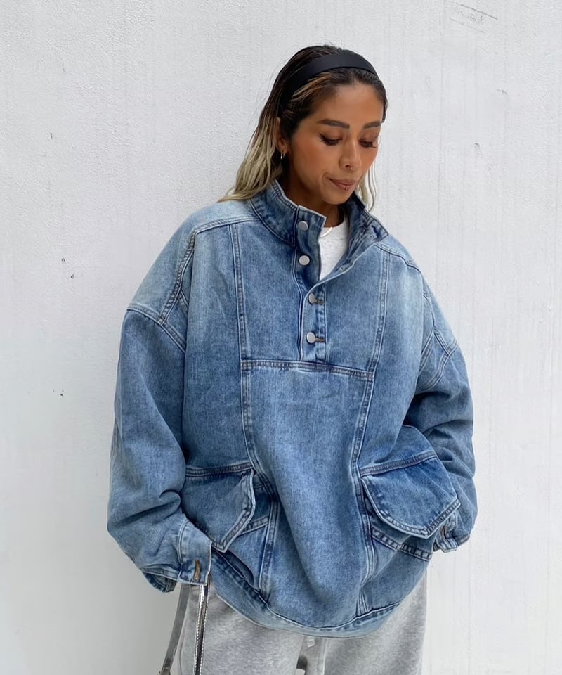 最終お値下げ⭐︎The toe Wimbledon Jacket blue skipper denim jc「the button」#9131 | tablethotel