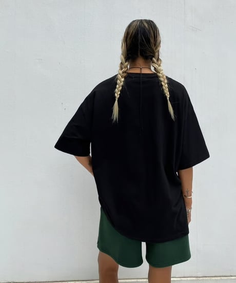 wide tee「HUG」#3271