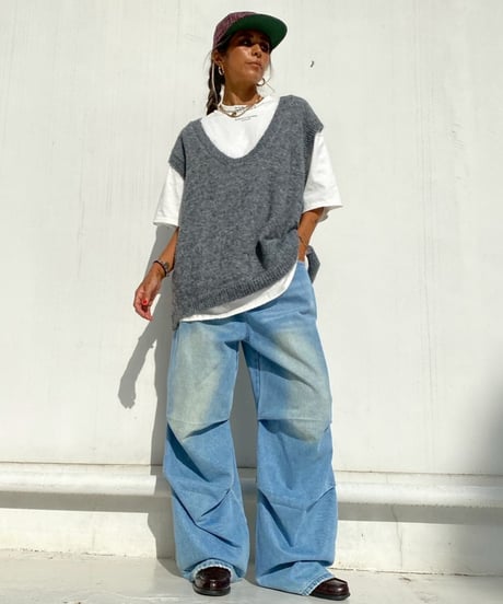 tuck denim pt「strat」#21299