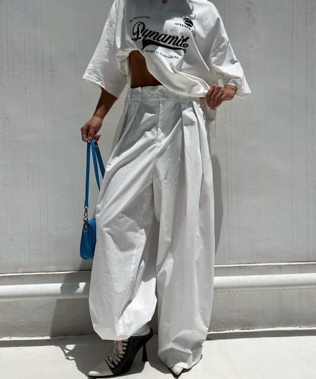 wide tapered pt「curve」#8719