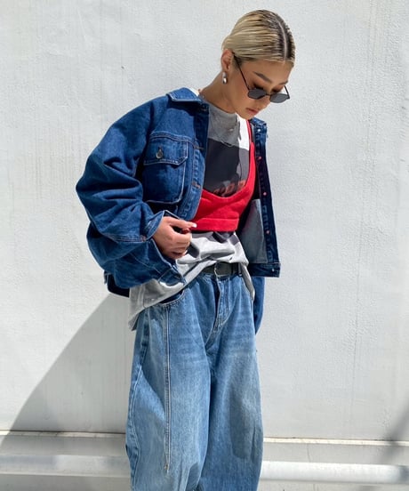loose denim jc「drop」#1805