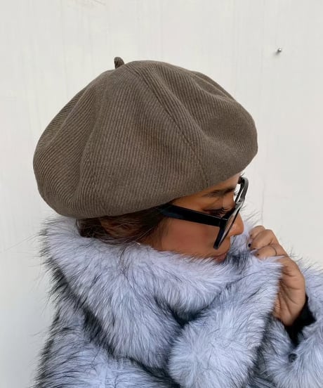 beret「round」#2511-1/5