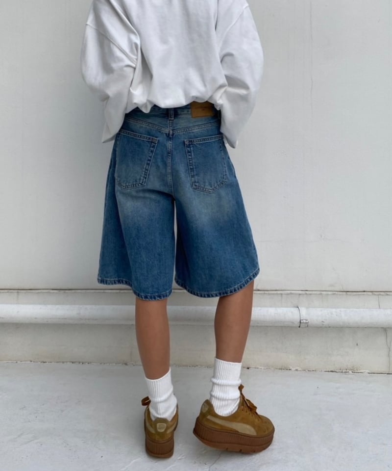 SUDO denim half pt「buggy cut」 デニムハーフパンツ denim