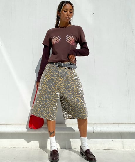 leopard half pt「waist belt」#601618