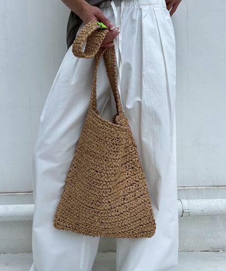 2way shoulder bag「straw」#11