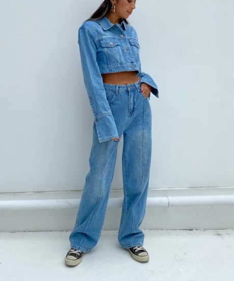 denim set up「spring」#8801