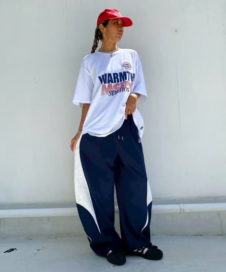 wide tee「WARMTH」#2606064