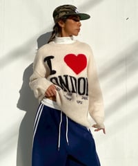 knit pull over「LONDON」#208359