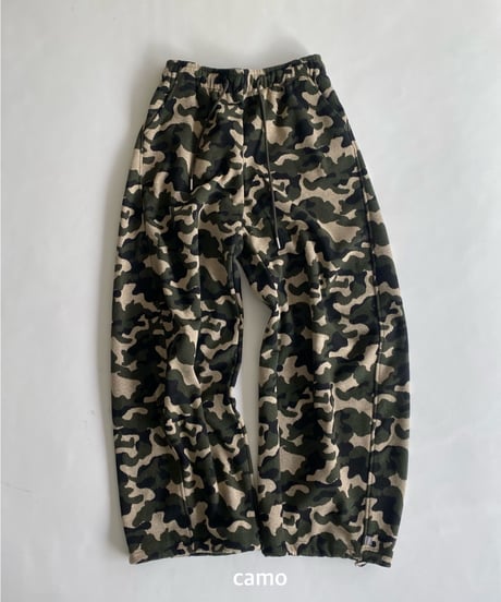 2way barrel pt「camo sweat」#10511（裏起毛）