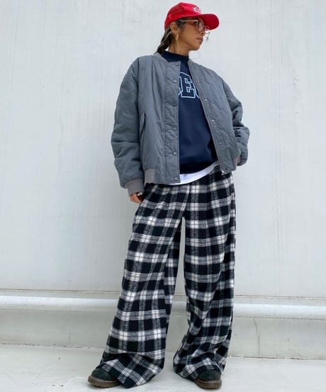 wide tuck pt「colorful check」#25810510