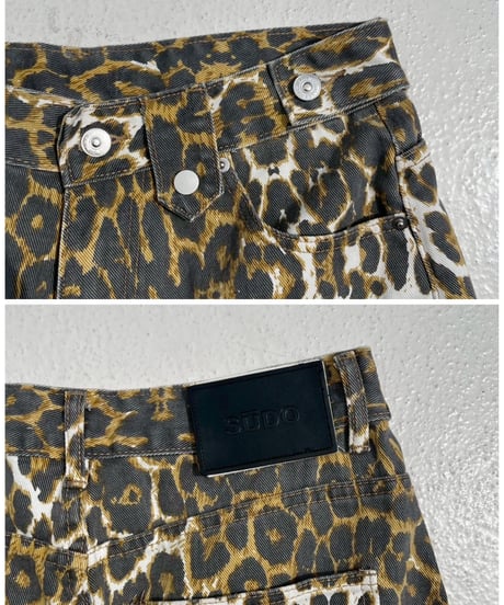 leopard half pt「waist belt」#601618