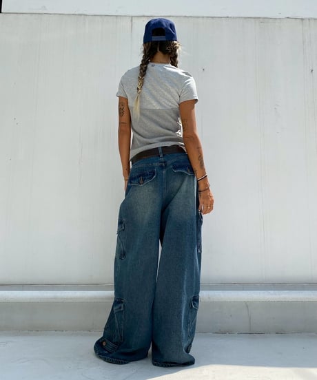 cargo denim「envelope」#91037（ベルト付き）