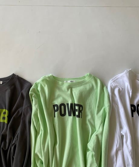 【¥6,600→¥6,000】longT「power」#86122601