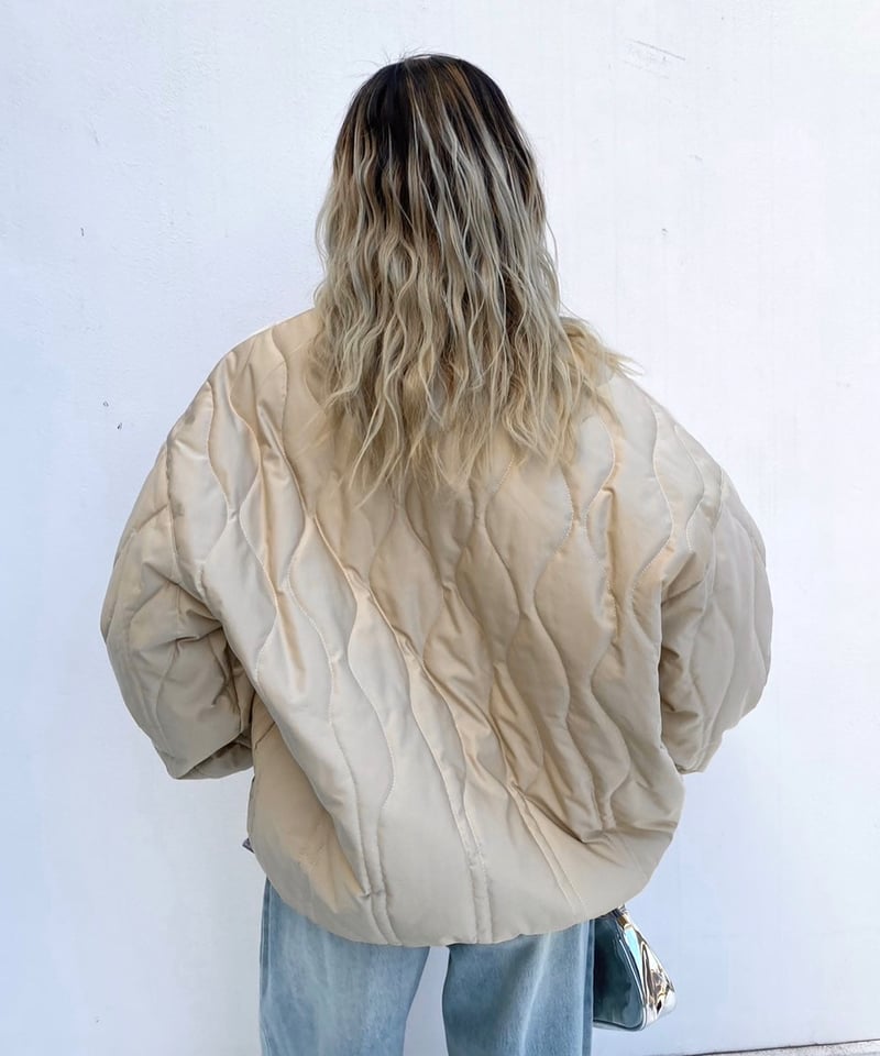 13,800→¥11,800】quilted light jc「padded」#61657