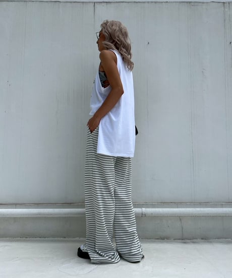 drop armhole tank「WONDERFUL」#11889