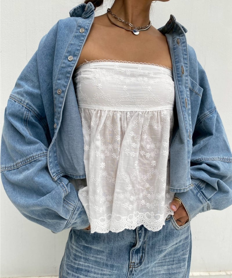 denim jacket「vol」#572064 | tablethotel-sūdo