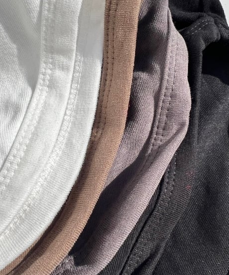 v-neck lont「round hem」#8206