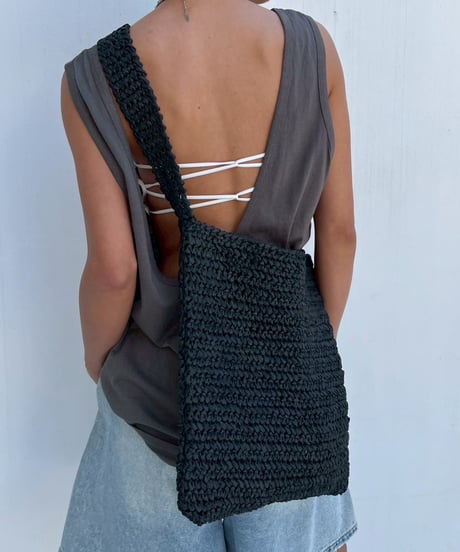 2way shoulder bag「straw」#11