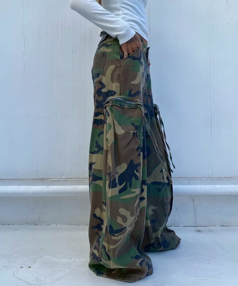 baggy pt「camo pocket」#6352 | tablethotel-sūdo