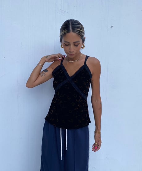 race leopard camisole「velours」#251270