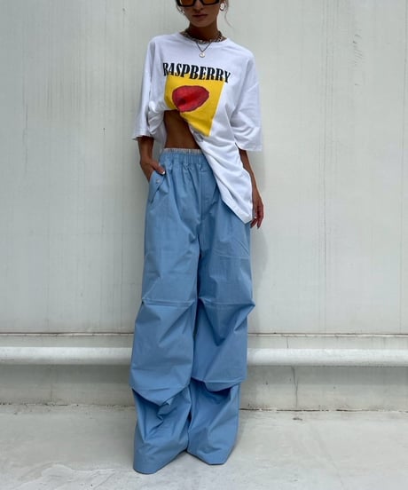 knee tack jogger pt「W stripe」#013