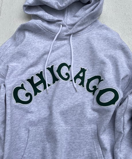 wide hoodie「CHICAGO」#75019