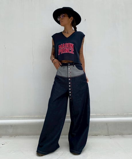 box knit tank「MASON」#256164