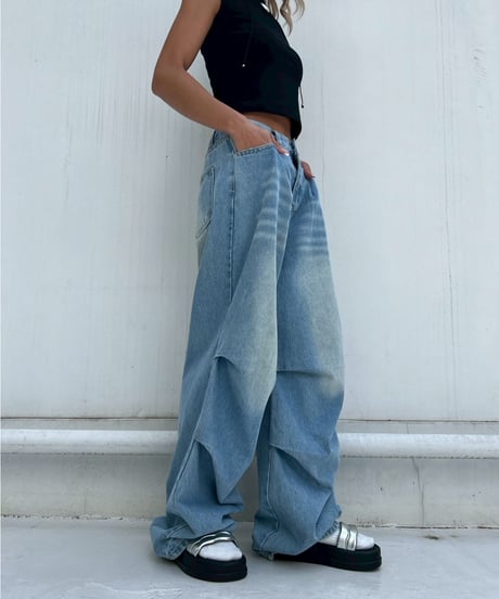 tuck denim pt「strat」#21299
