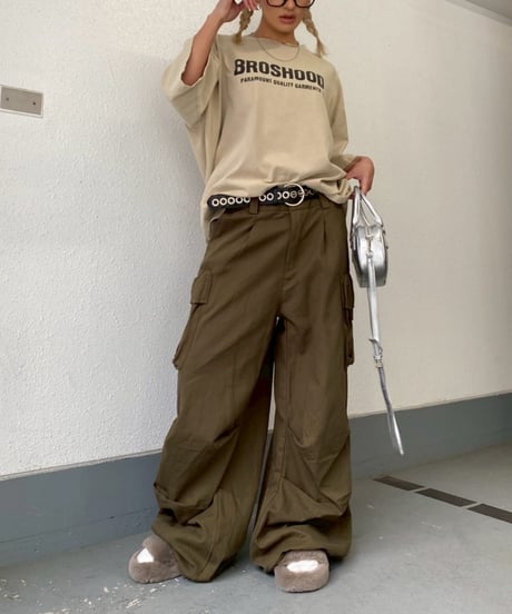 2way cargo pt「double pocket」ベルト付 #25193