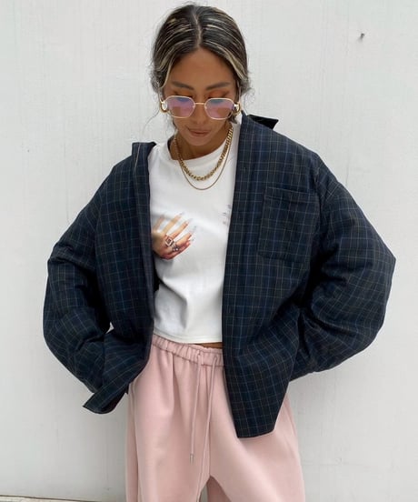 冬物非公開oversized jc「cool check」#99235510