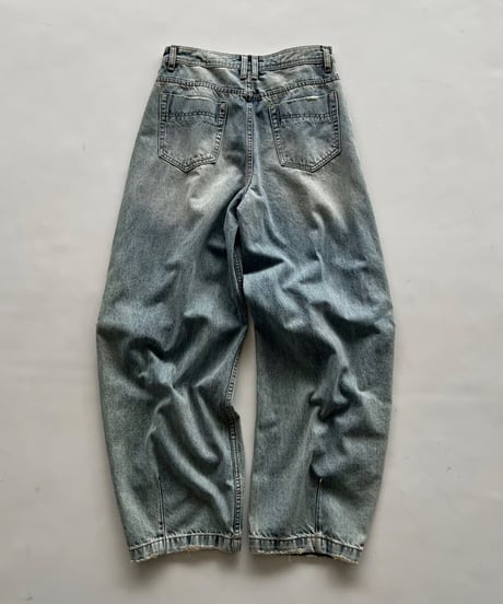 3D tuck denim「tapered」#99003