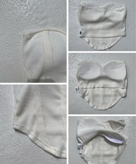 bustier「soft rib」#101