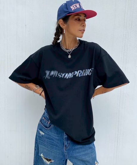 oversized T「glitter」#6969