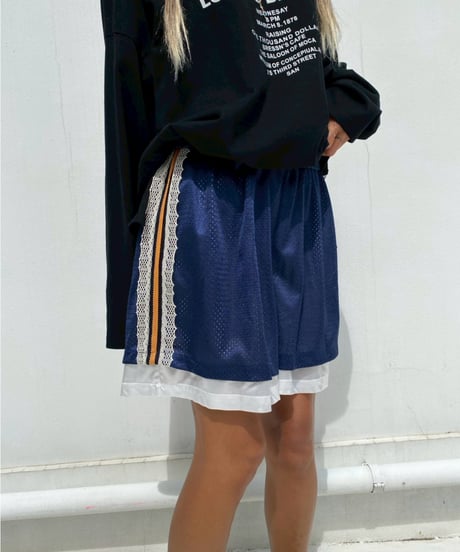 layered shorts「basket」#83065【6/24以降発送】