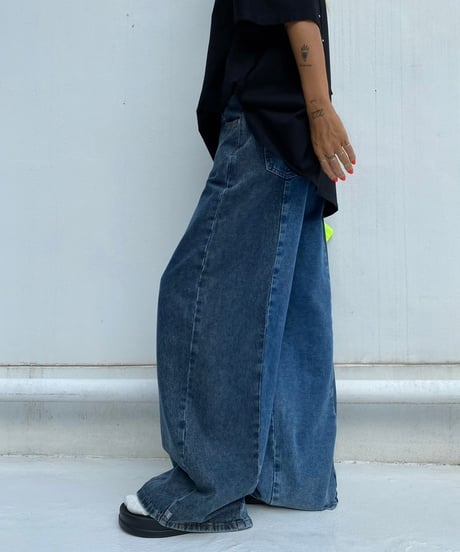 wide denim pt「docking」 #3621