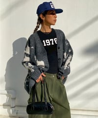 【¥6,800→¥5,600】knit cardigan「V pattern」#588008512