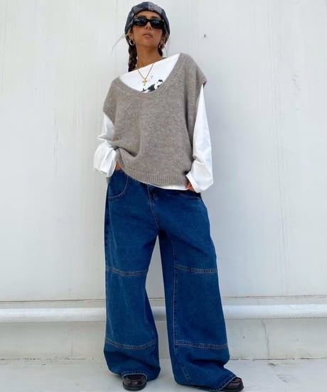 tapered denim「double」#6812059
