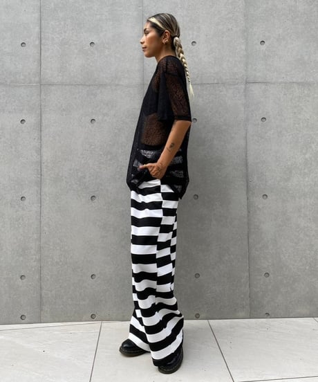 【¥7,300→¥5,800】border wide pt「flare」#6660