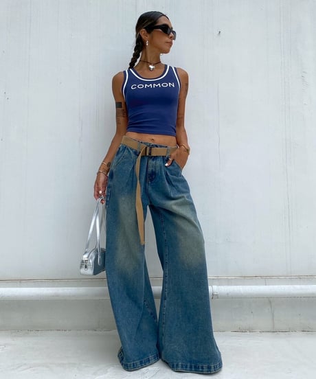 wide denim「super flare」#242508