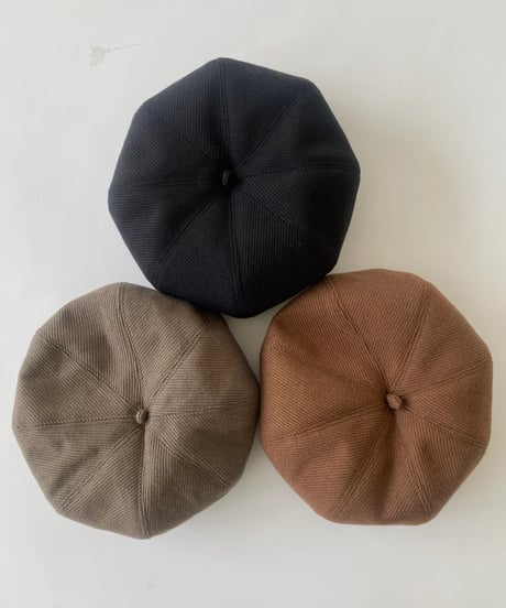 beret「round」#2511-1/5