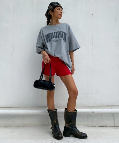 rib shorts「stretch knit」#8805512
