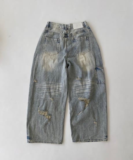 baggy denim「full damage」#56225601