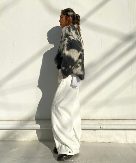 wide straight pt「draping」#0769 (裏起毛)