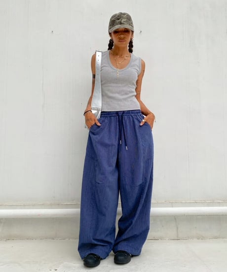 easy wide pt「stripe」#6059965