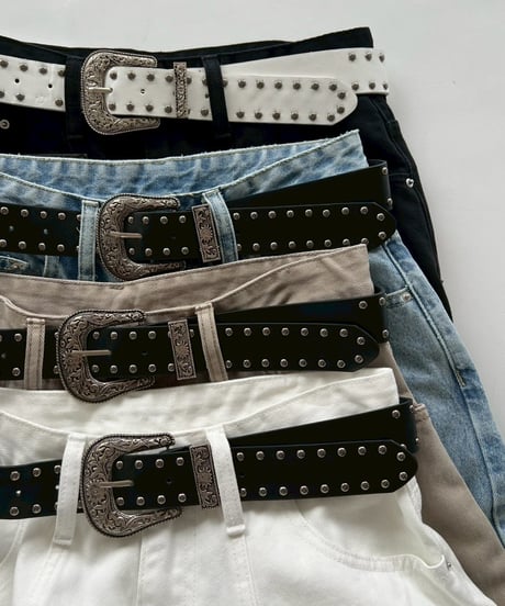 barrel shorts「studs」#92764(ベルト付き)