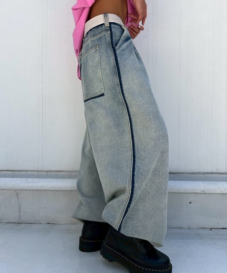 line denim pt「remake」#30716
