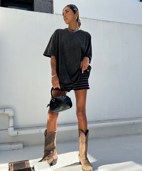 knit short pt「border」#7395