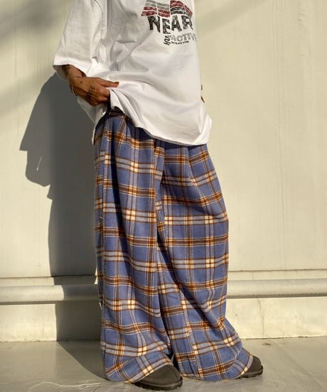 wide tuck pt「colorful check」#25810510